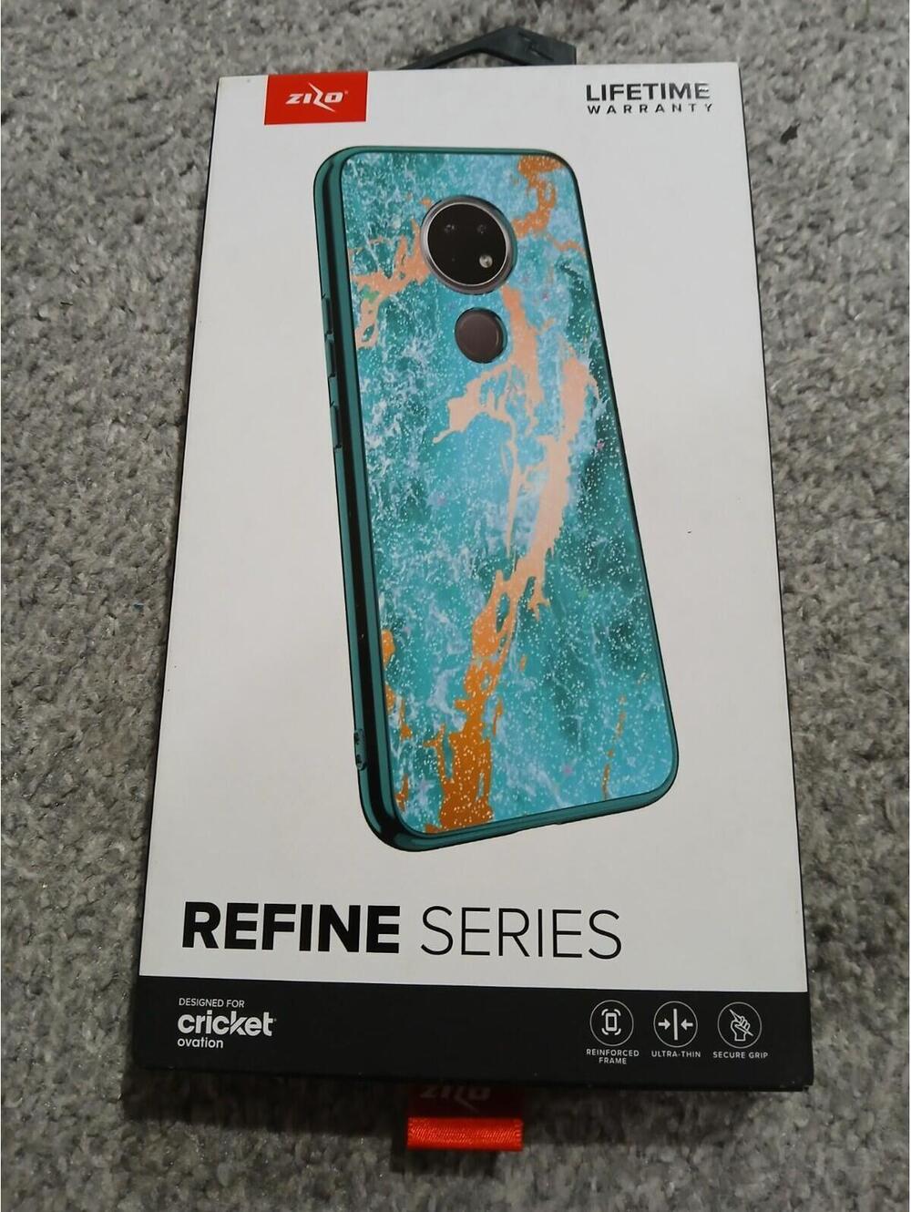 Phone Case For Cricket Ovation Zizo Refine Series Designer Case Marble